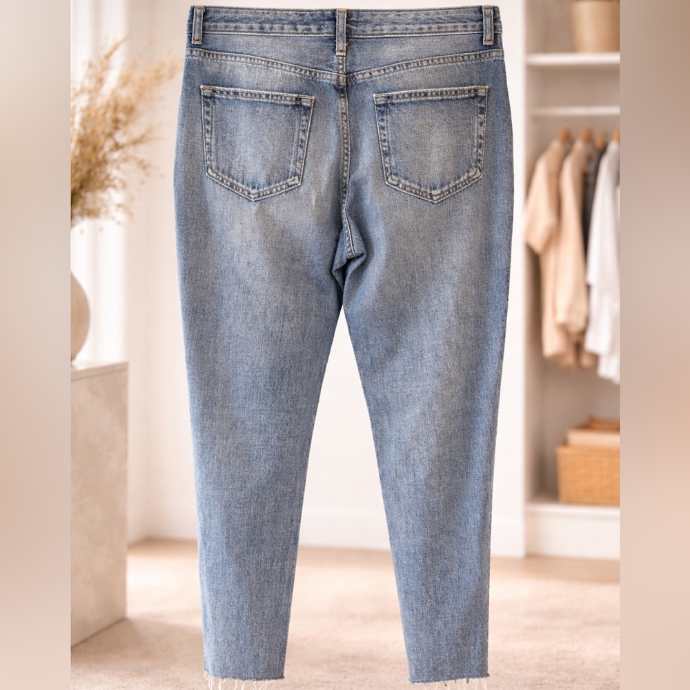 L’AGENCE Milana Low Rise Stovepipe Jeans Size 27 NWT Paris Denim - Picture 2 of 4
